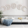 Wooden Moonphase Wall Art