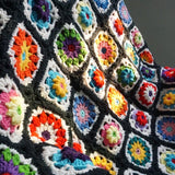 Handmade Boho Crochet Blanket