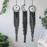 Sun And Moon Black Dream Catcher