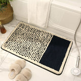 Ultra Soft Striped Bath Mat