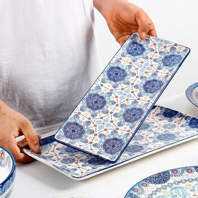 Ocean Colorway Ceramic Tableware Set