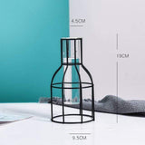 Geometric Nordic Iron Vases