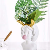 Bubblegum Girl Flower Vase