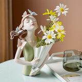 Butterfly Figurine Vase