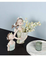 Butterfly Figurine Vase