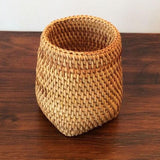 Rattan Bucket Organizer