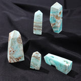 Caribbean Calcite Crystal Point Tower