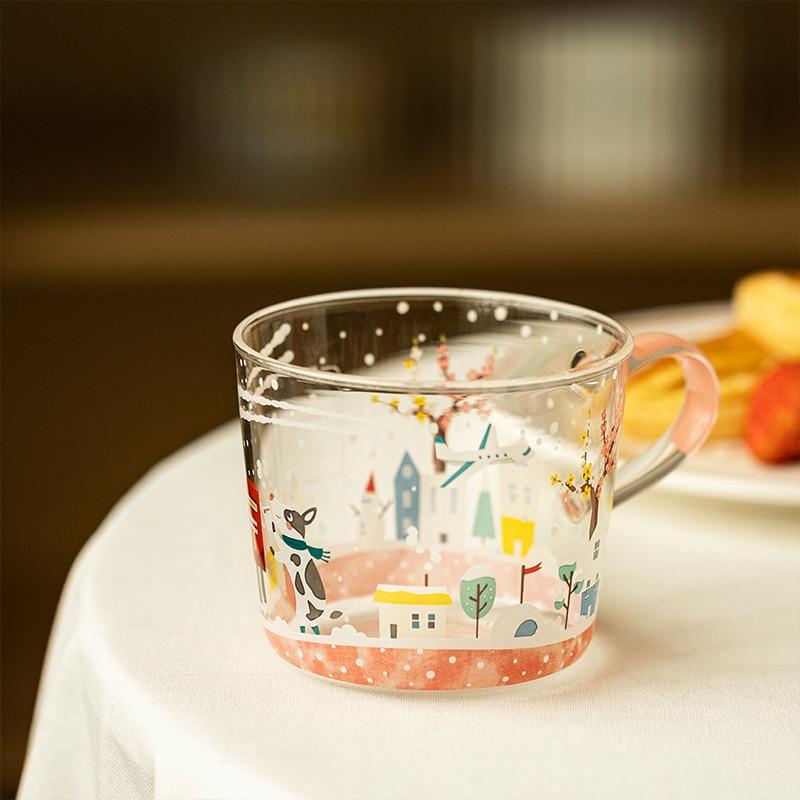 Cartoon Glass Mugs