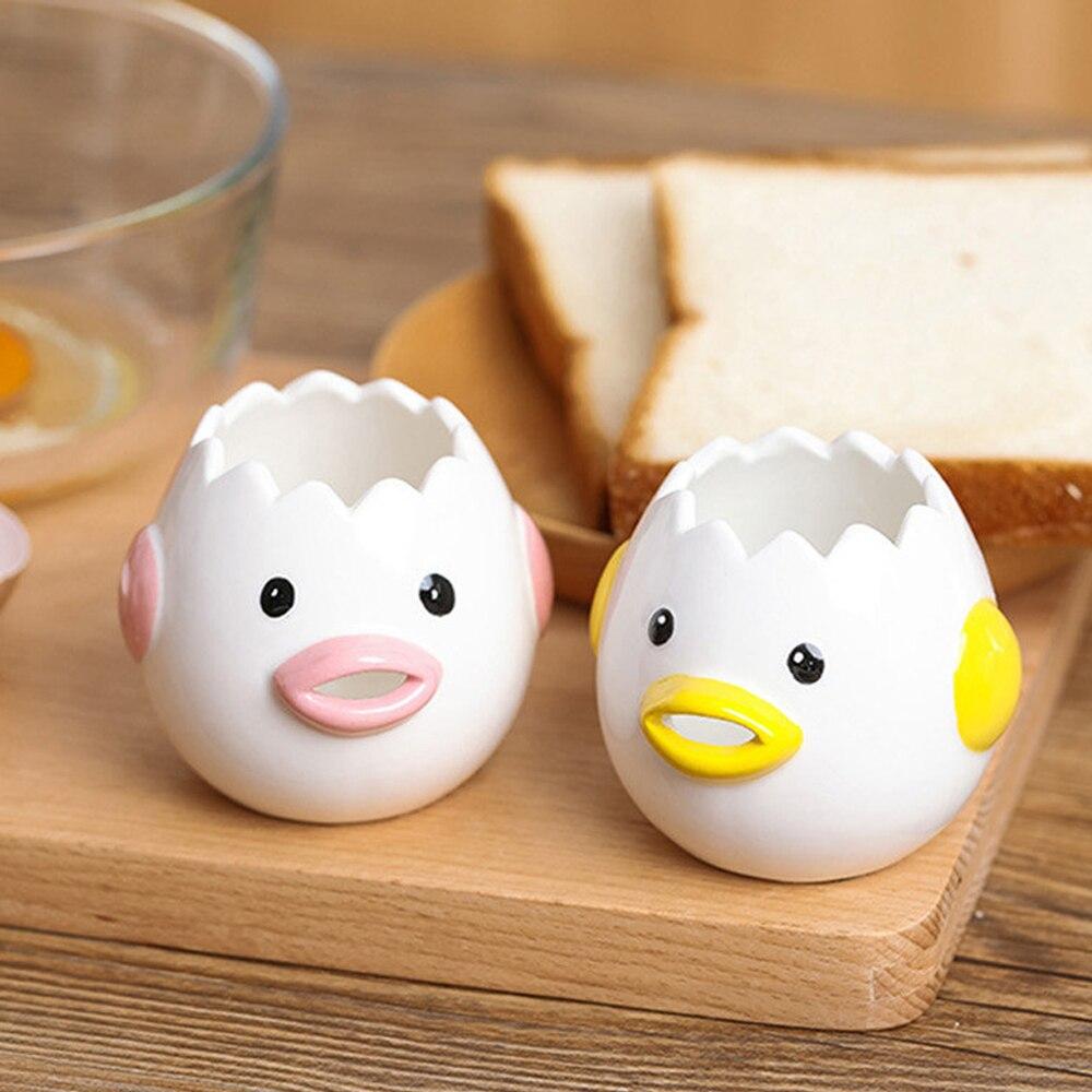 Ceramic Chicken Egg White Separator