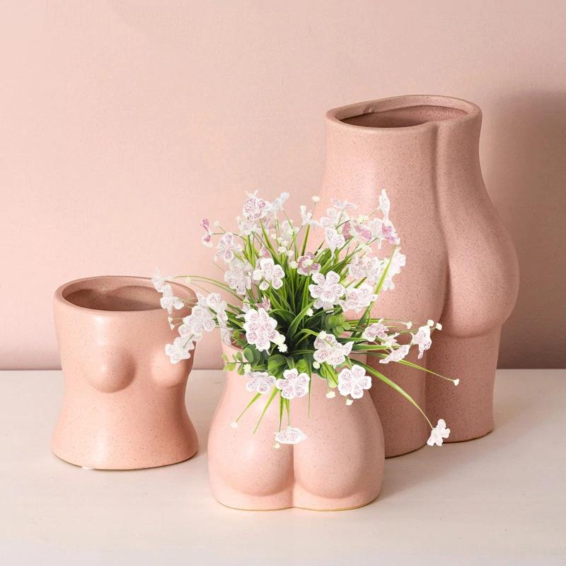 Ceramic Human Parts Vase