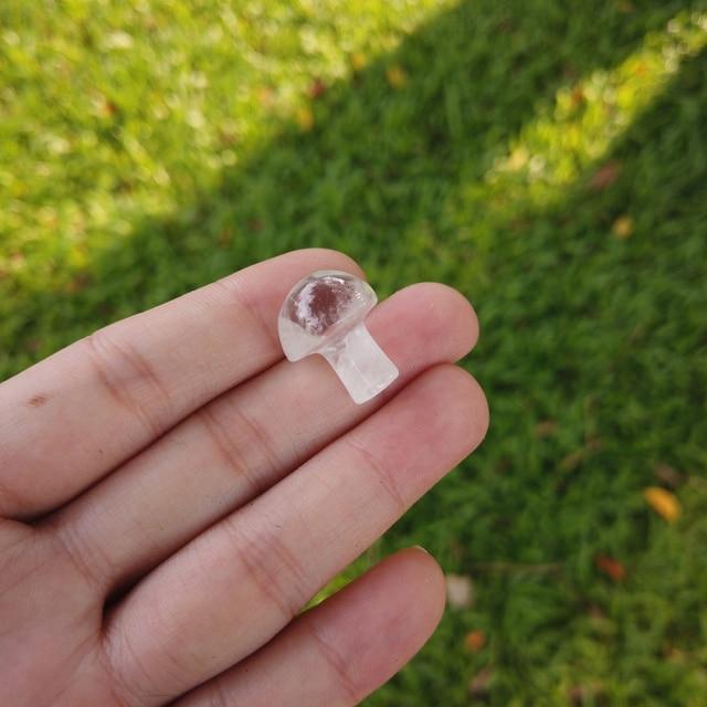 Natural Stone Mini Mushrooms