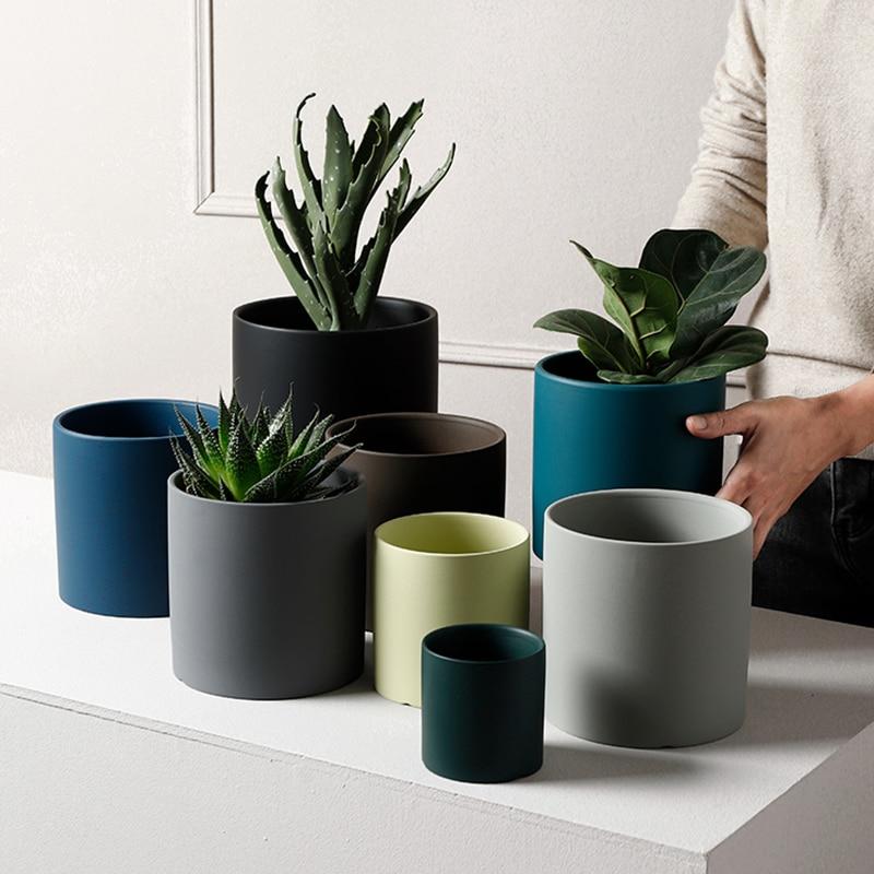 Colorful Ceramic Flower Pots