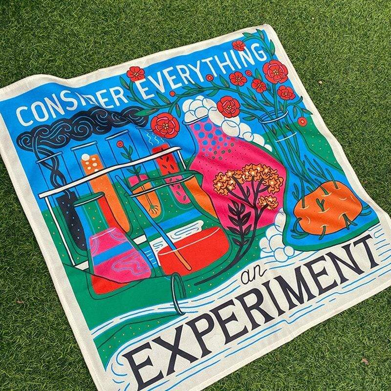 Consider Everything an Experiment Tapestry