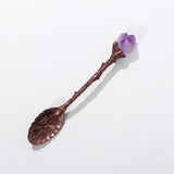 Amethyst Crystal Teaspoon