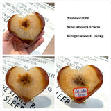 Natural Carnelian Stone Heart Carving