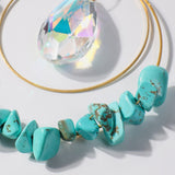 Crystal Chips Moon Suncatcher