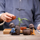 Cute Baby Buddha Flower Pot