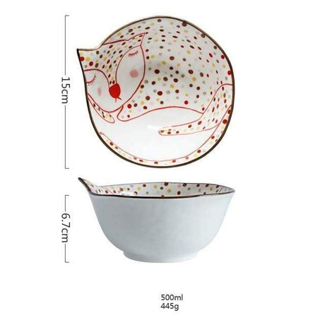 Cute Cartoon Animals Tableware