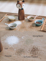 Cute Fox Wooden Spice Grinder