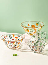 Cute Hand Painted Glass Bowls