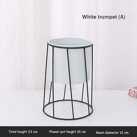 Modern Geometric Iron Planter