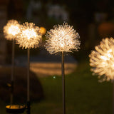 Dandelion Garden Lights, Solar-Powered