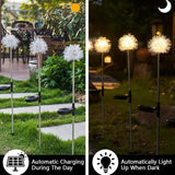 Dandelion Garden Lights, Solar-Powered