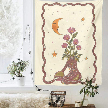 Divine Goddess Connection Tapestry