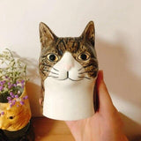 Cat Head Flower Vase