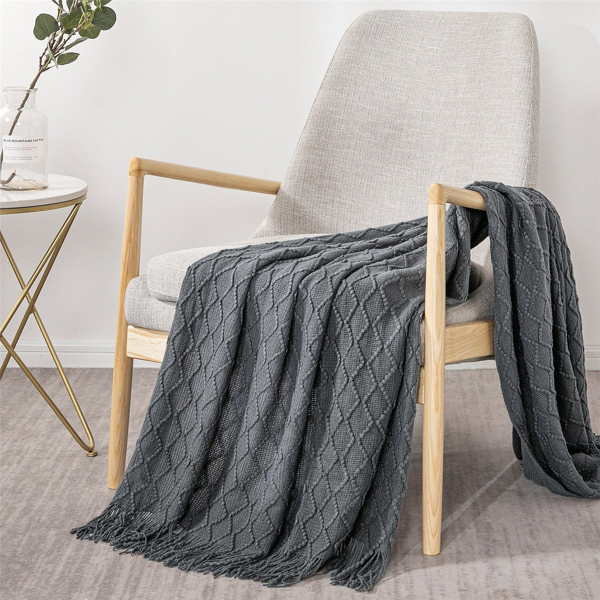 Electra Knitted Blanket