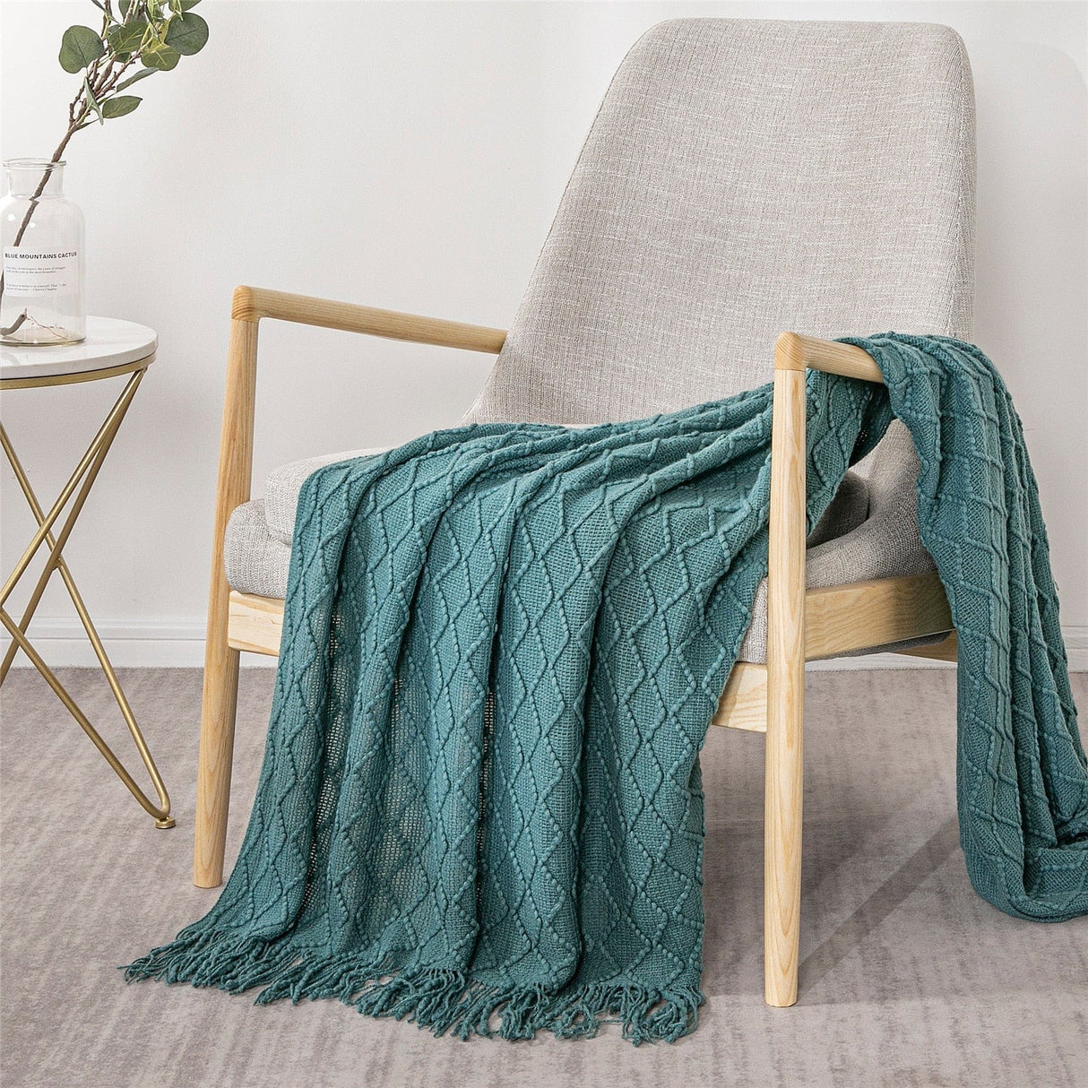 Electra Knitted Blanket