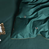 Emerald Bee Duvet Cover Set (Egyptian Cotton)