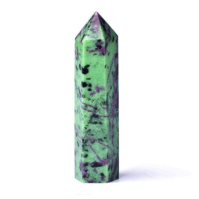 Epidote Crystal Wand