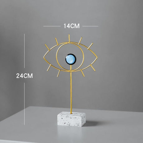 Evil Eye Decor Ornament Figurines