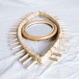 Eye Rattan Mirror