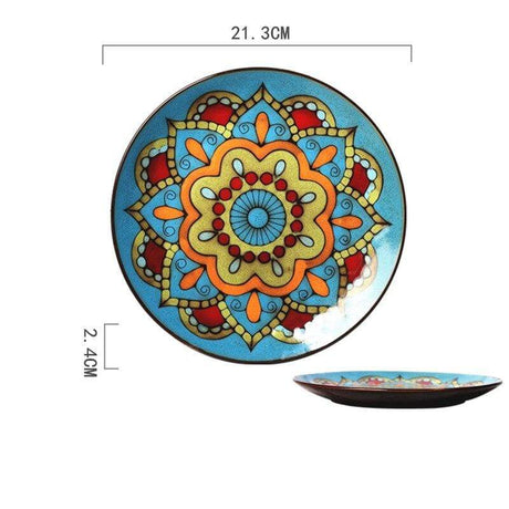 Hand Painted Ceramic Dish Collection