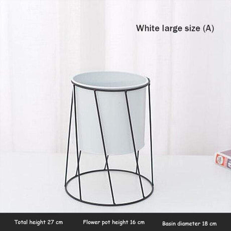 Modern Geometric Iron Planter