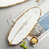 Feather Shape Plate