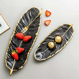 Feather Shape Plate