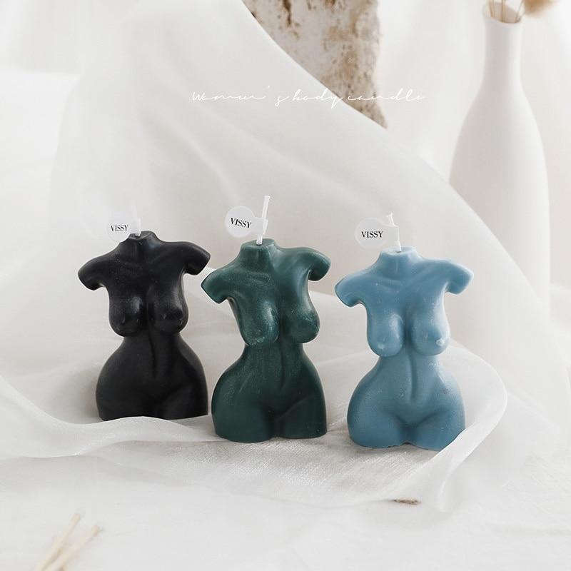 Female Form Candles(5 Colors)