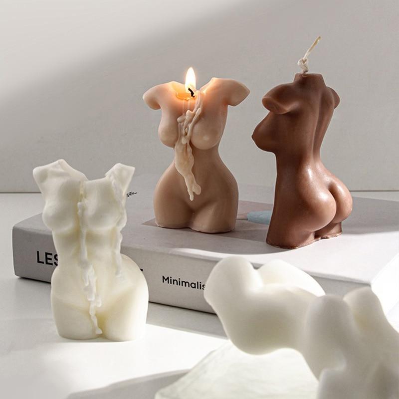 Female Form Candles(5 Colors)
