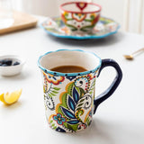 Floral Boho Breakfast Mugs