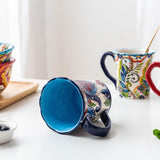 Floral Boho Breakfast Mugs