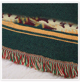 Floral Double-faced Throw