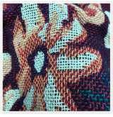 Floral Double-faced Throw