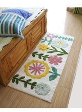 Floral Pattern Bath Mat