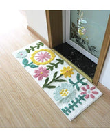 Floral Pattern Bath Mat