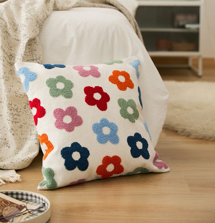 Floral Square Cushion