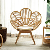 Flower Rattan Chair