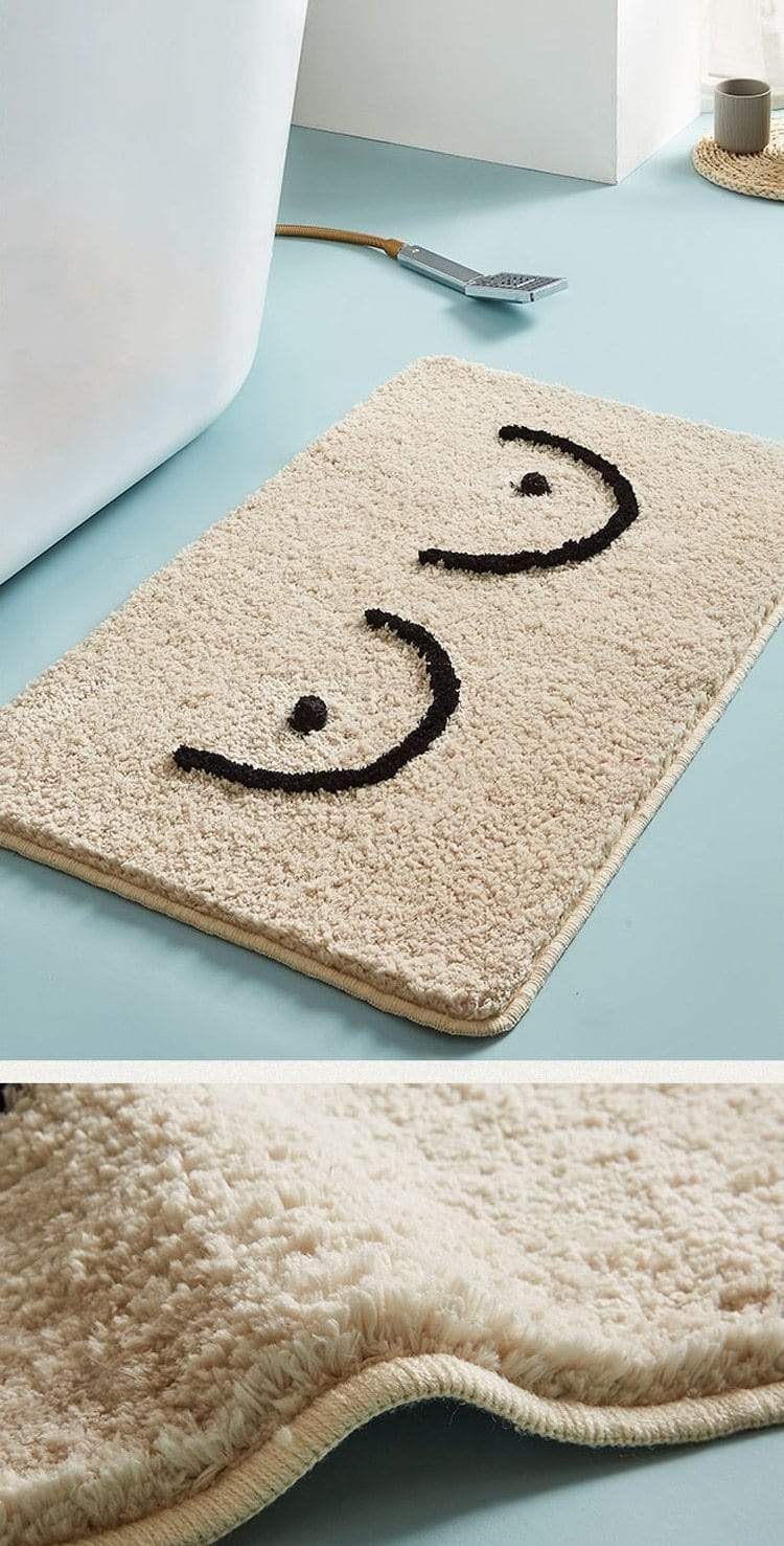 Fluffy Bathroom Mats